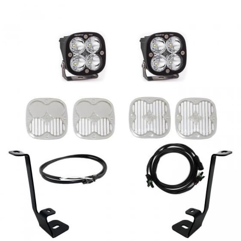 Ford F150 Light Kit - Baja Designs - Squadron Pro Spot with Upfitter - `21-`27